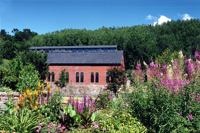 De magnifique aménagement pyasager agrémente les lieux du secteur historique.