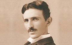 Photo of Nikola Tesla