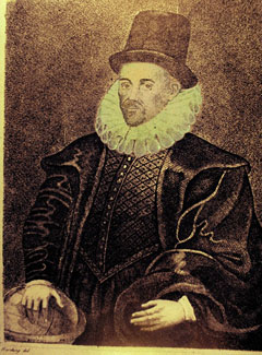 Painting of William Gilbert